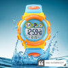Sport Children Watch Waterproof LED Digital Kids Watches Luxury Electronic Watch Digital Sport Watches Outdoor Waterproof LED 7 Color Lights Electronic Watches For Girls Boys With Alarm Stopwatch Child Wrist Watch
