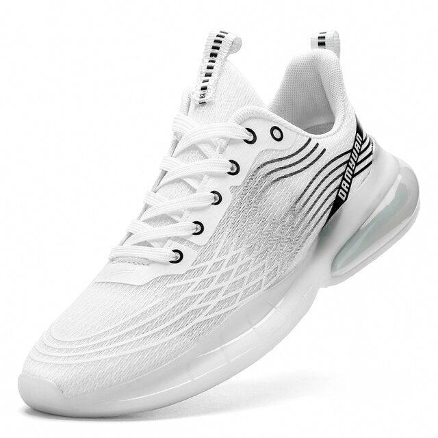 Sport Mens Shoes Comfortable Casual Breathable Lightweight Sneakers Gym Running Sneakers Men Breathable Mesh Ultra Comfortable Athletic Fashion Jogging Sneaker For Tennis Workout