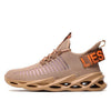 Sport New Mens Sneakers Breathable Running Shoes Outdoor Running Tennis Blade Sneakers Sport Fashion Comfortable Casual Couples Gym Mens Casual Walking Sneakers - Brown / 36
