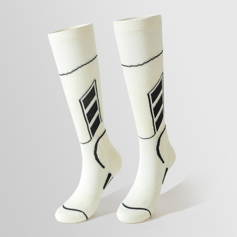 Sport's House Sports Parent Tube Thickened Woolen Hoop Mountaineering Merino Wool Skiing Socks