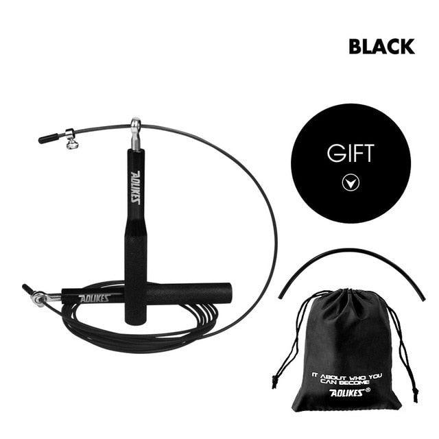 Sport Speed Jump Rope Professional Skipping Rope Adjustable Length Ergonomic Design Jumping Ropes For Speed Workout Ideal For Boxing Fitness Skip Workout Training