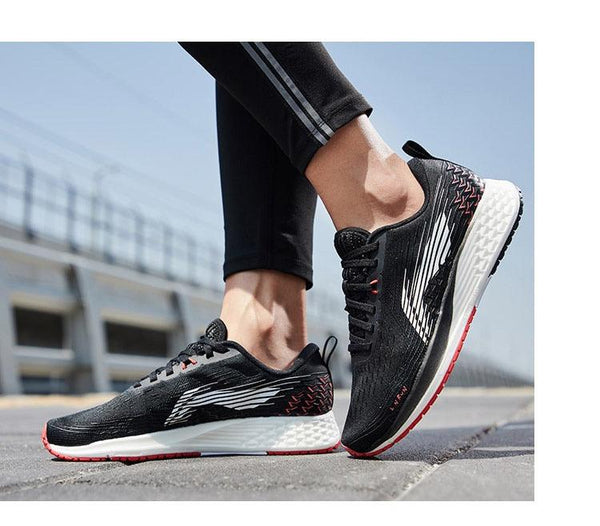 Sport Women Racing Marathon Cushion Running Sneakers Walking Tennis Lightweight Breathable Memory Foam Sport Sneakers For Athletic Gym Outdoor Jogging