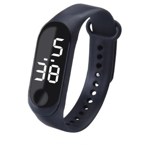 Sport Women Workout Watch LED Luminous Electronic Sensor Watches Casual Bracelet Wrist Watch Digital Watch Ultra-light Silicone Strap Comfortable Wristwatch Digital LED Sports Universal Womens Kids Watch