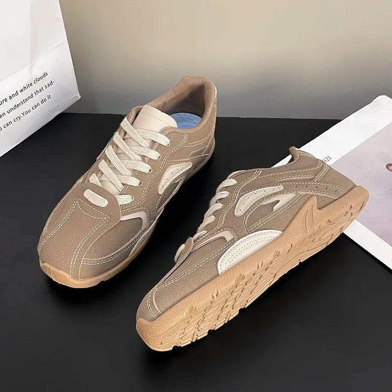 Sports and casual shoes versatile for students white shoes
