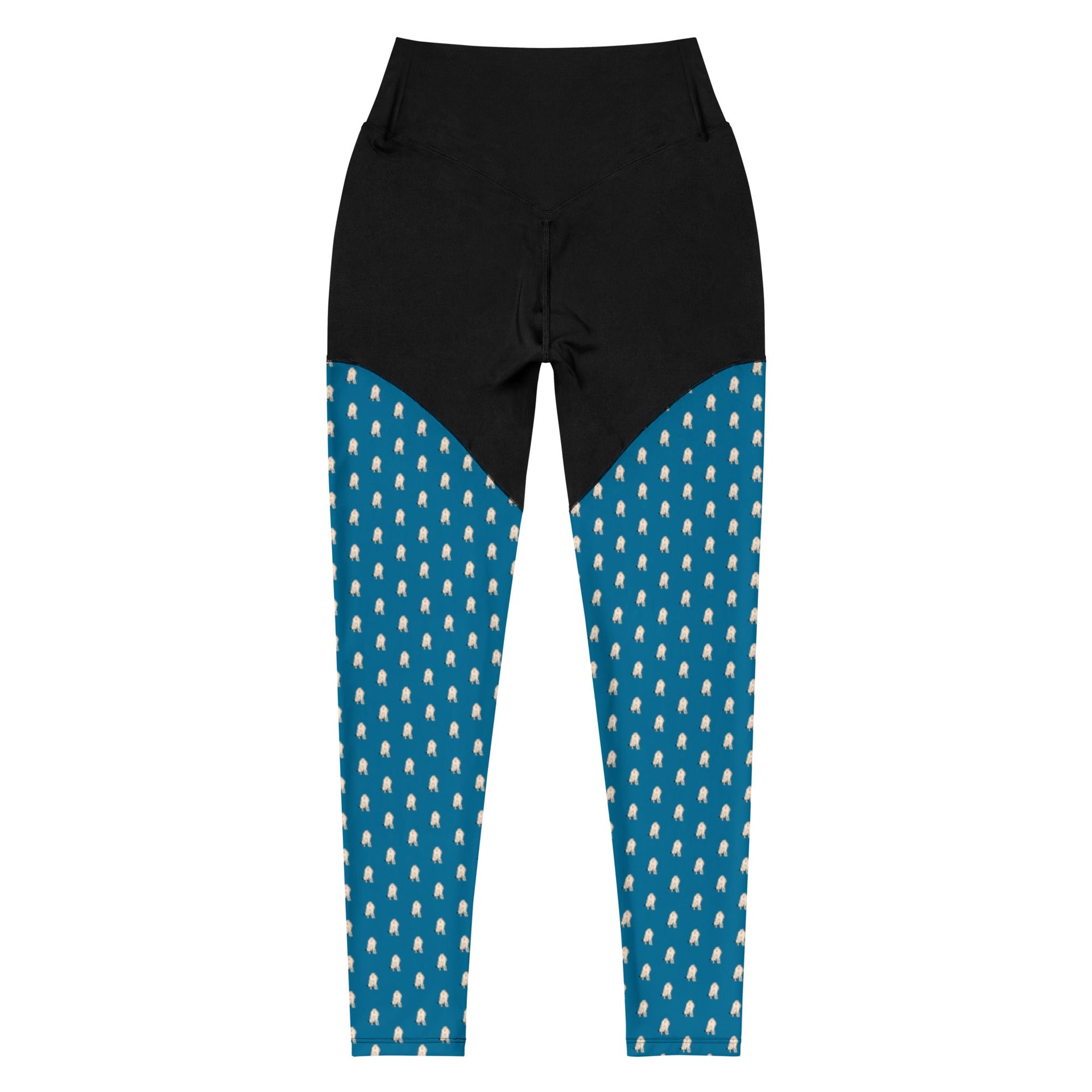 Pug Butt Compression Running Leggings