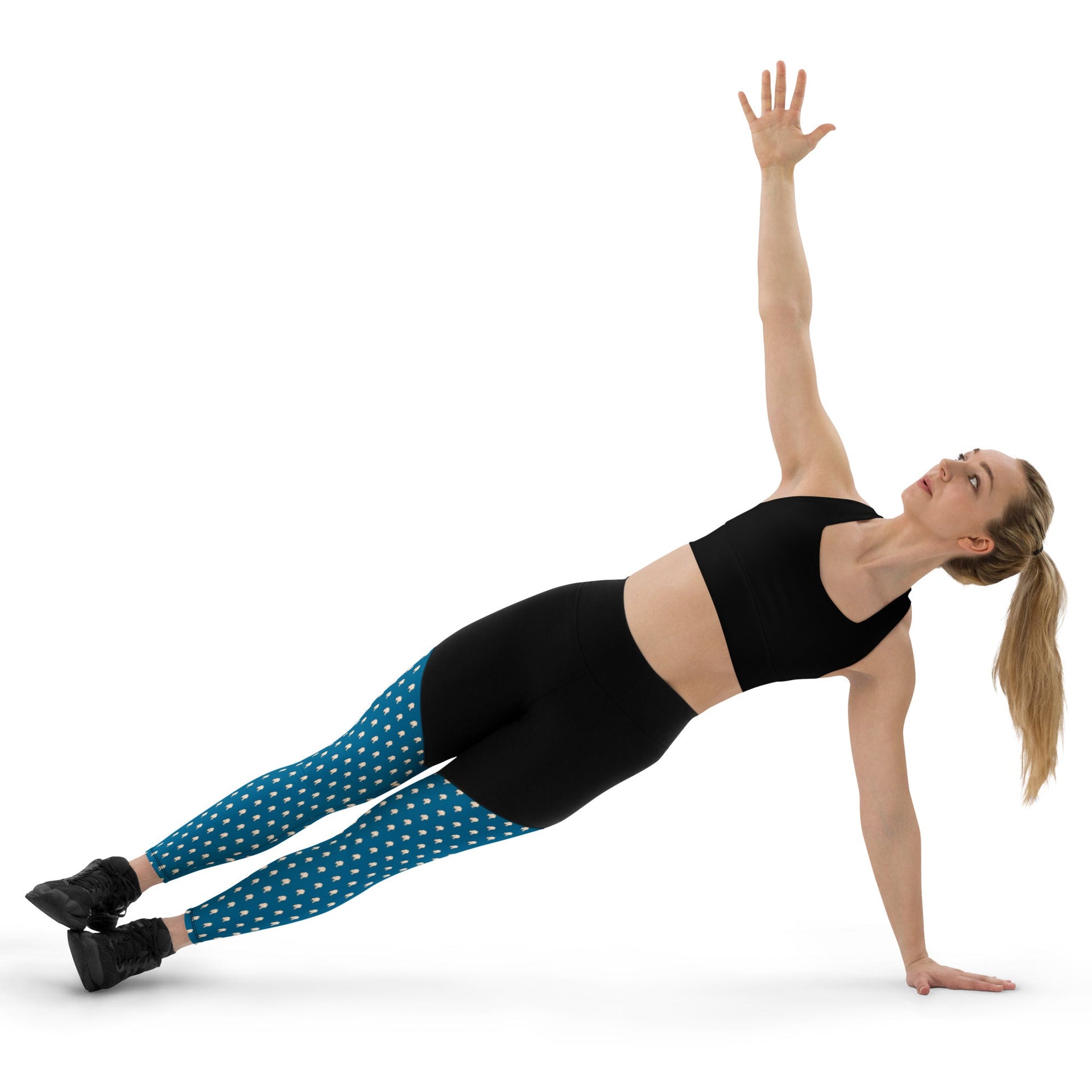 Pug Butt Compression Running Leggings