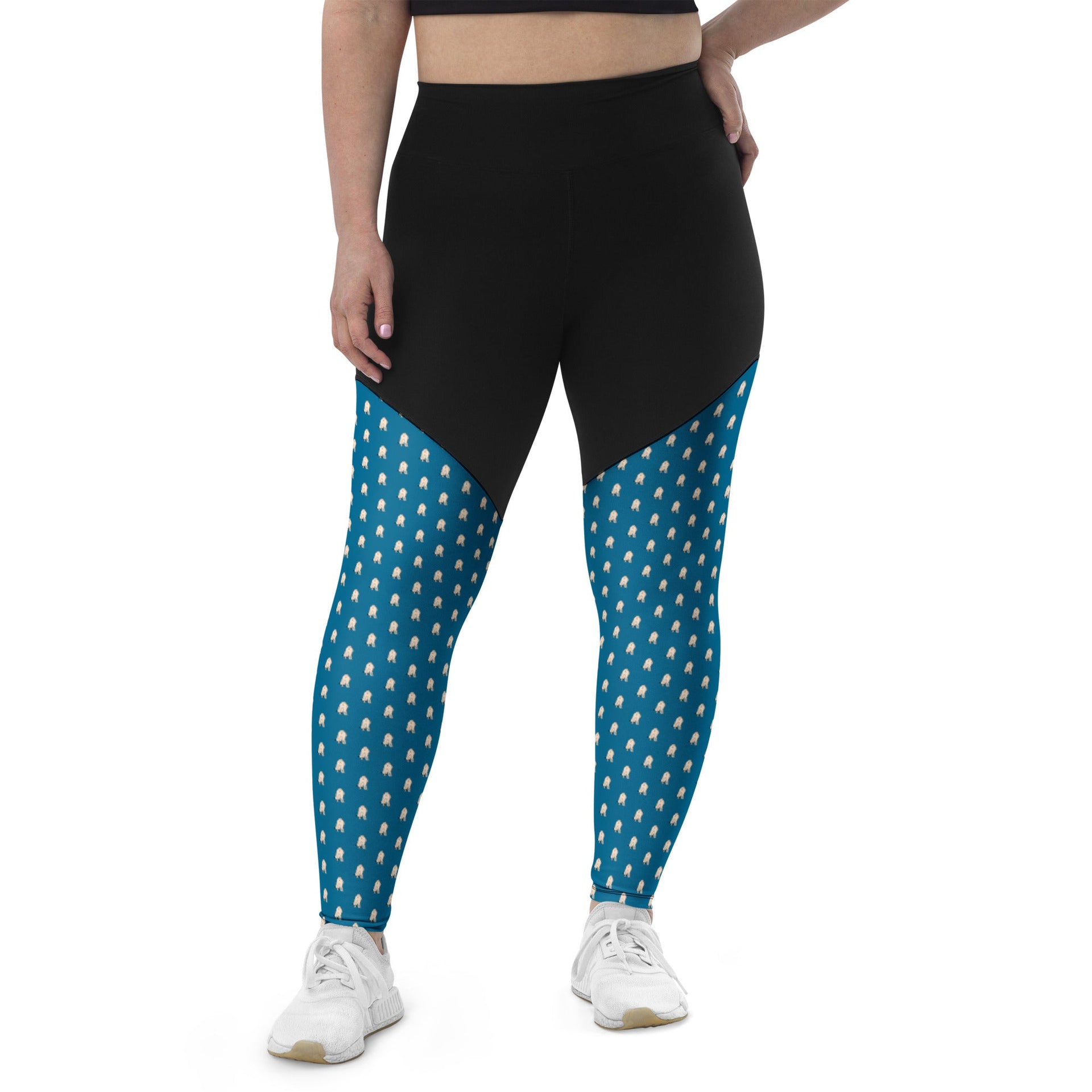 Pug Butt Compression Running Leggings