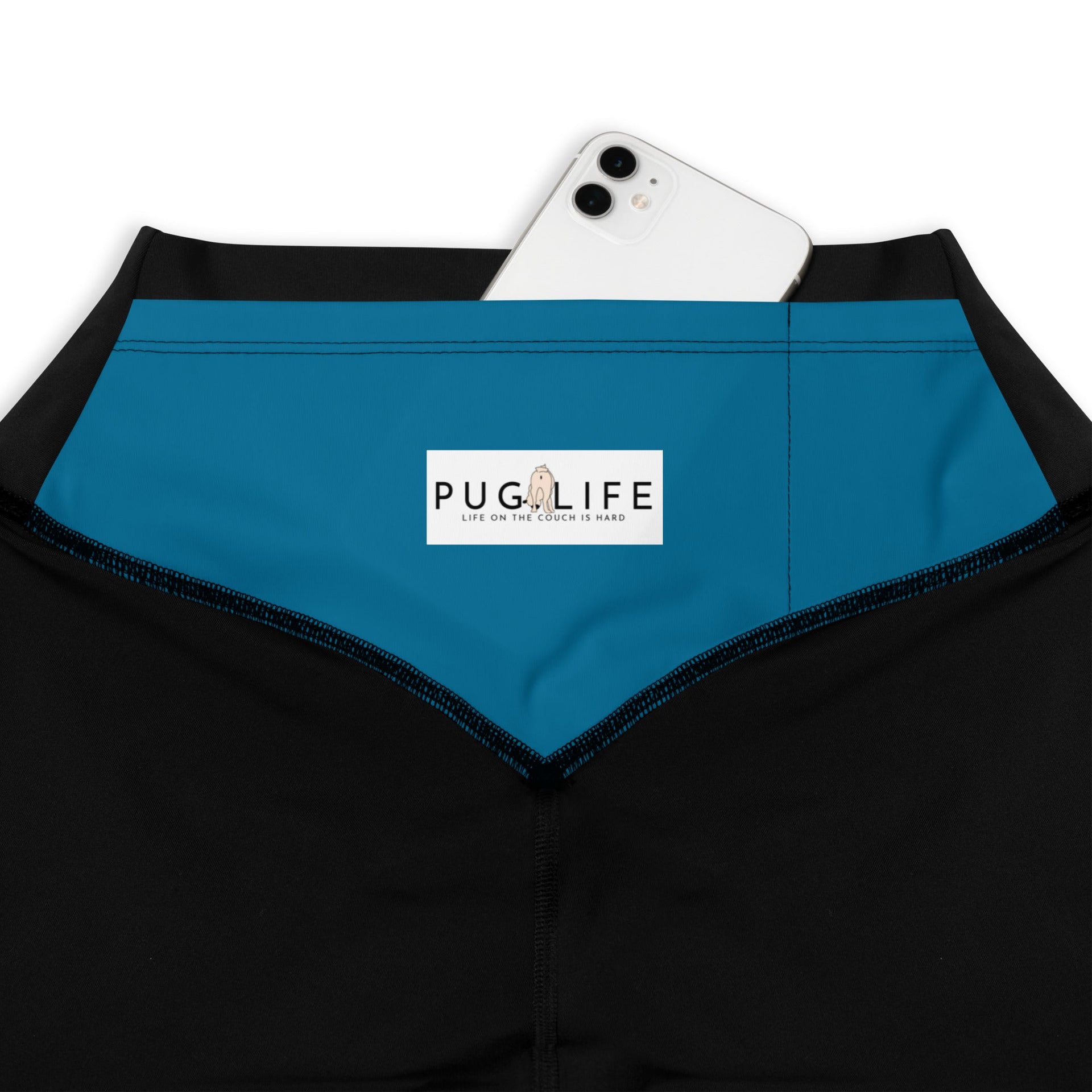 Pug Butt Compression Running Leggings
