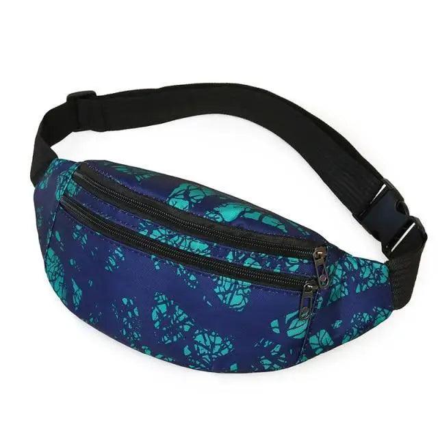 Sports Running Stylish Waist Belt Colorful Printed Cross Body Fashion Chest Bag New Travel And Outdoor Chest Bag