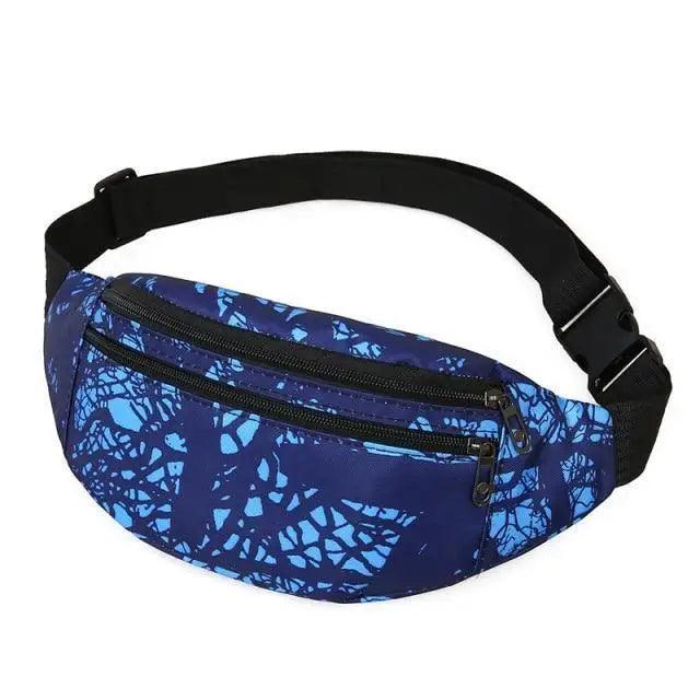 Sports Running Stylish Waist Belt Colorful Printed Cross Body Fashion Chest Bag New Travel And Outdoor Chest Bag
