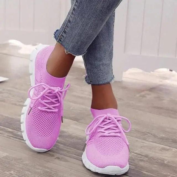 Spring Flat Women's Sneakers Casual Summer Light Mesh Breathable Sport Women Sneakers