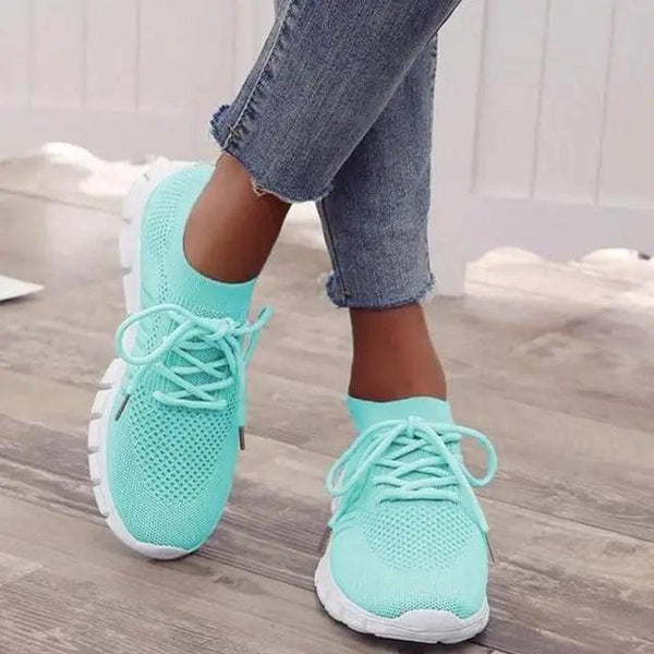 Spring Flat Women's Sneakers Casual Summer Light Mesh Breathable Sport Women Sneakers