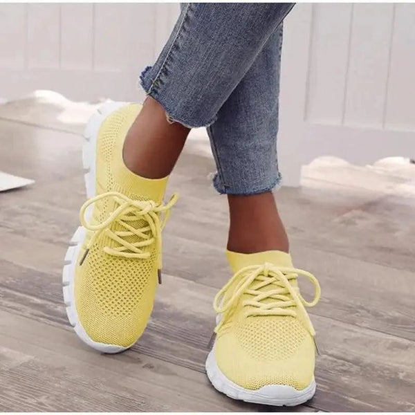 Spring Flat Women's Sneakers Casual Summer Light Mesh Breathable Sport Women Sneakers