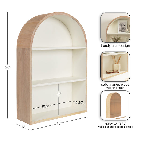 Arcott Arch Wall Shelf