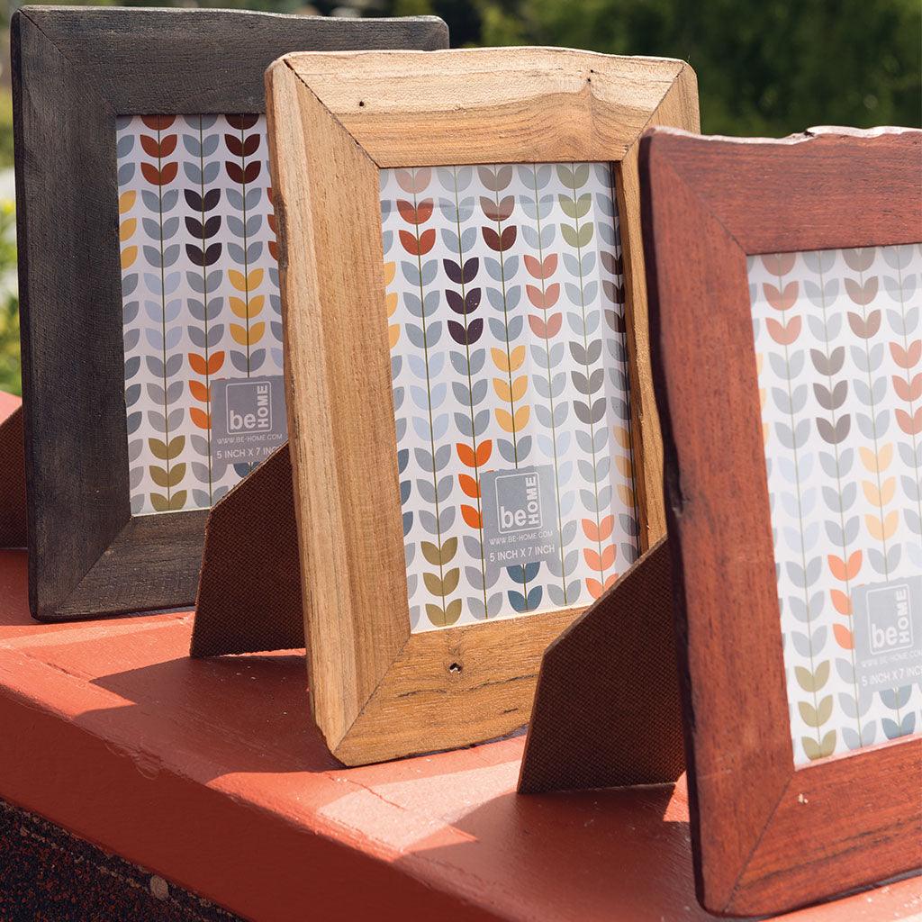 Reclaimed Wood Black Frame, 4