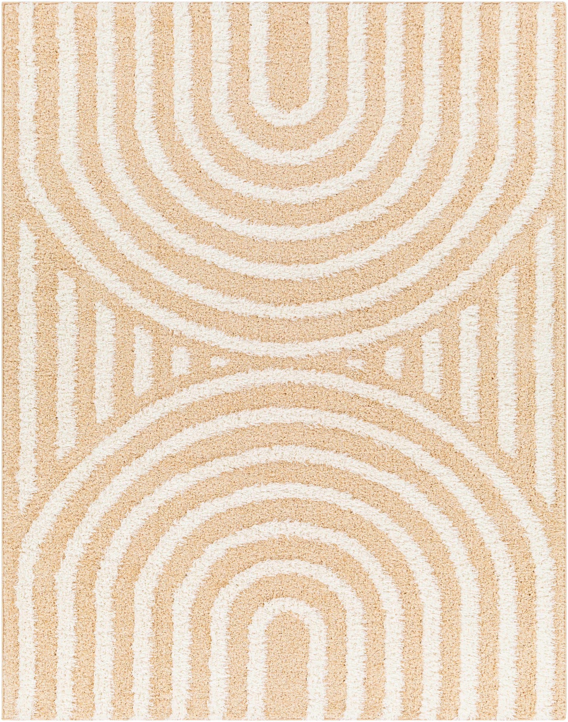 Arnel Beige Area Rug