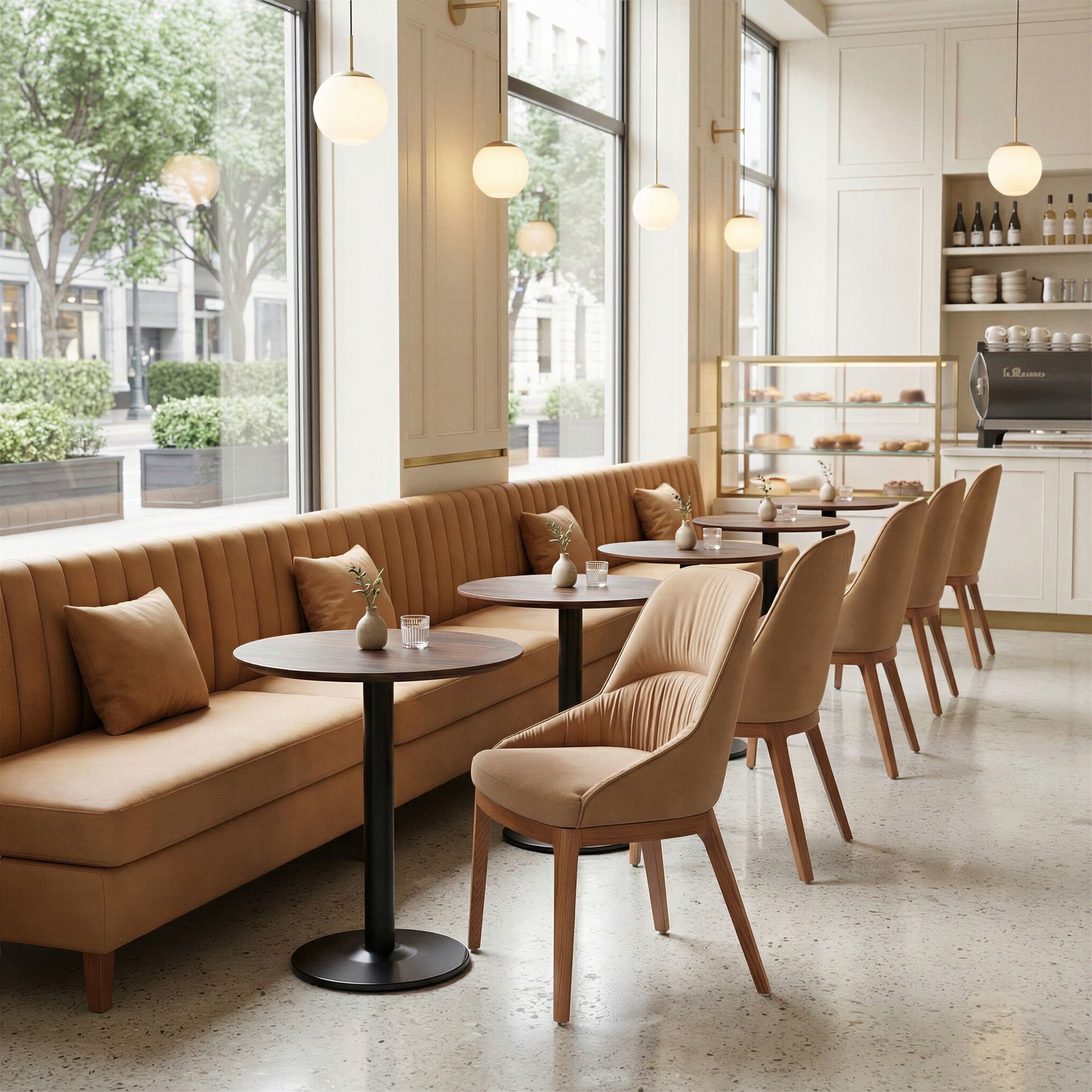 Ayr Dining Chair (Set of 2) Tan