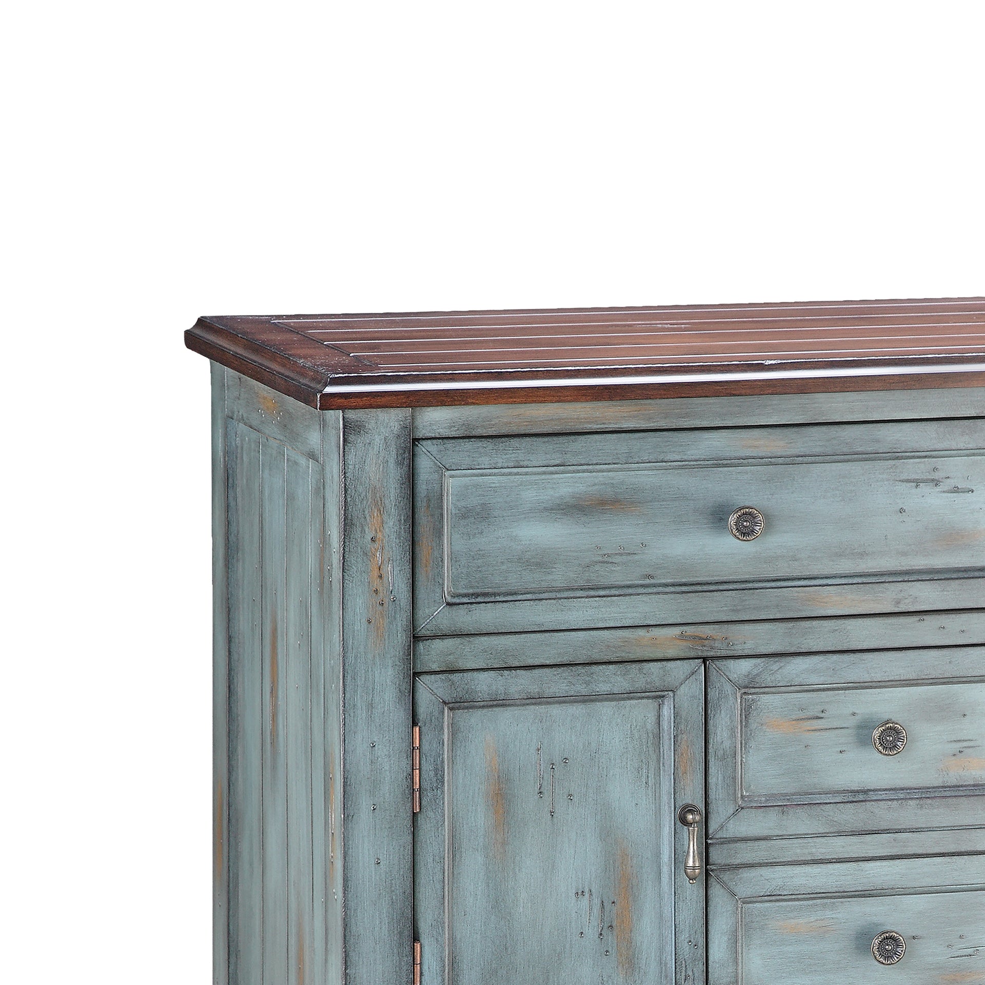 Hart Chest - 6 Drawer Short Blue