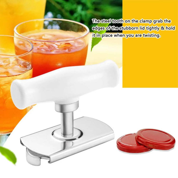 Stainless Steel Capping Device with Handle Bottle Cap Opening Tool