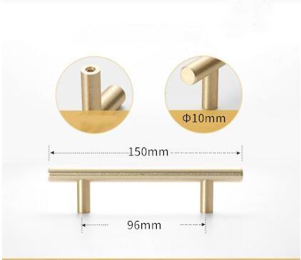 Stainless Steel Kitchen Door Cabinet T Bar Handle Pull Knob Door Pull Handle Stainless Door Handle Stainless Steel Hollow Bar Drawer Pulls Cupboard Knob For Kitchen Furniture