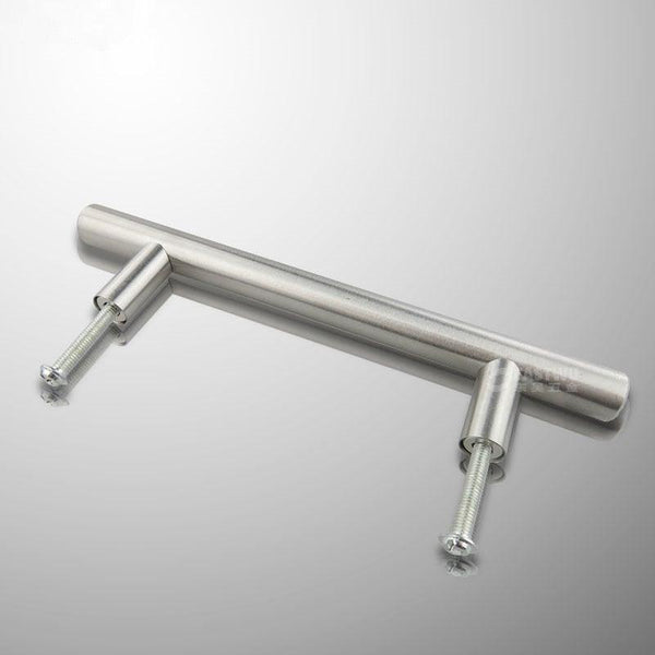 Stainless Steel Kitchen Door Cabinet T Bar Handle Pull Knob Door Pull Handle Stainless Door Handle Stainless Steel Hollow Bar Drawer Pulls Cupboard Knob For Kitchen Furniture