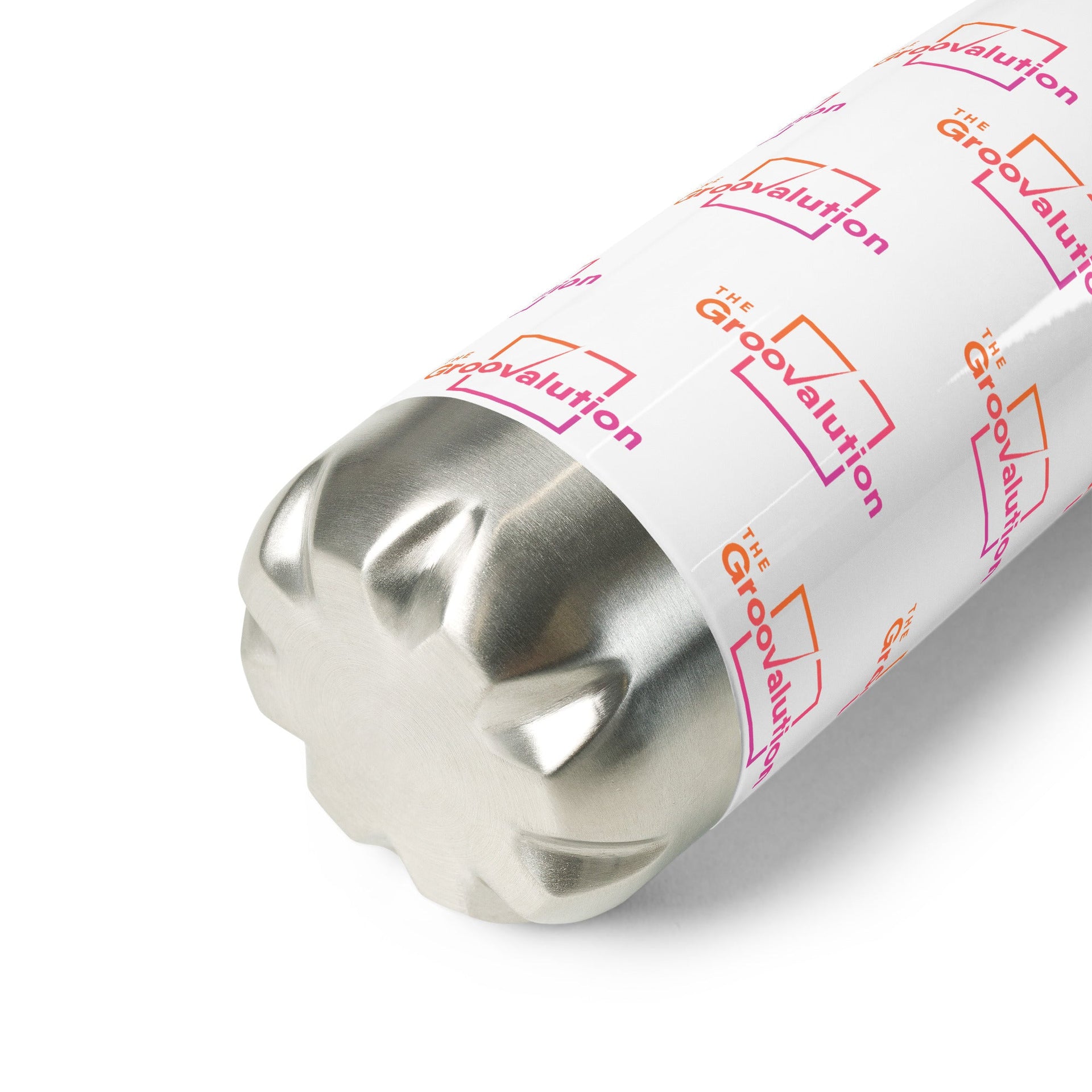 Insulated Designer Groovalution Shield Stainless Steel Water Bottle