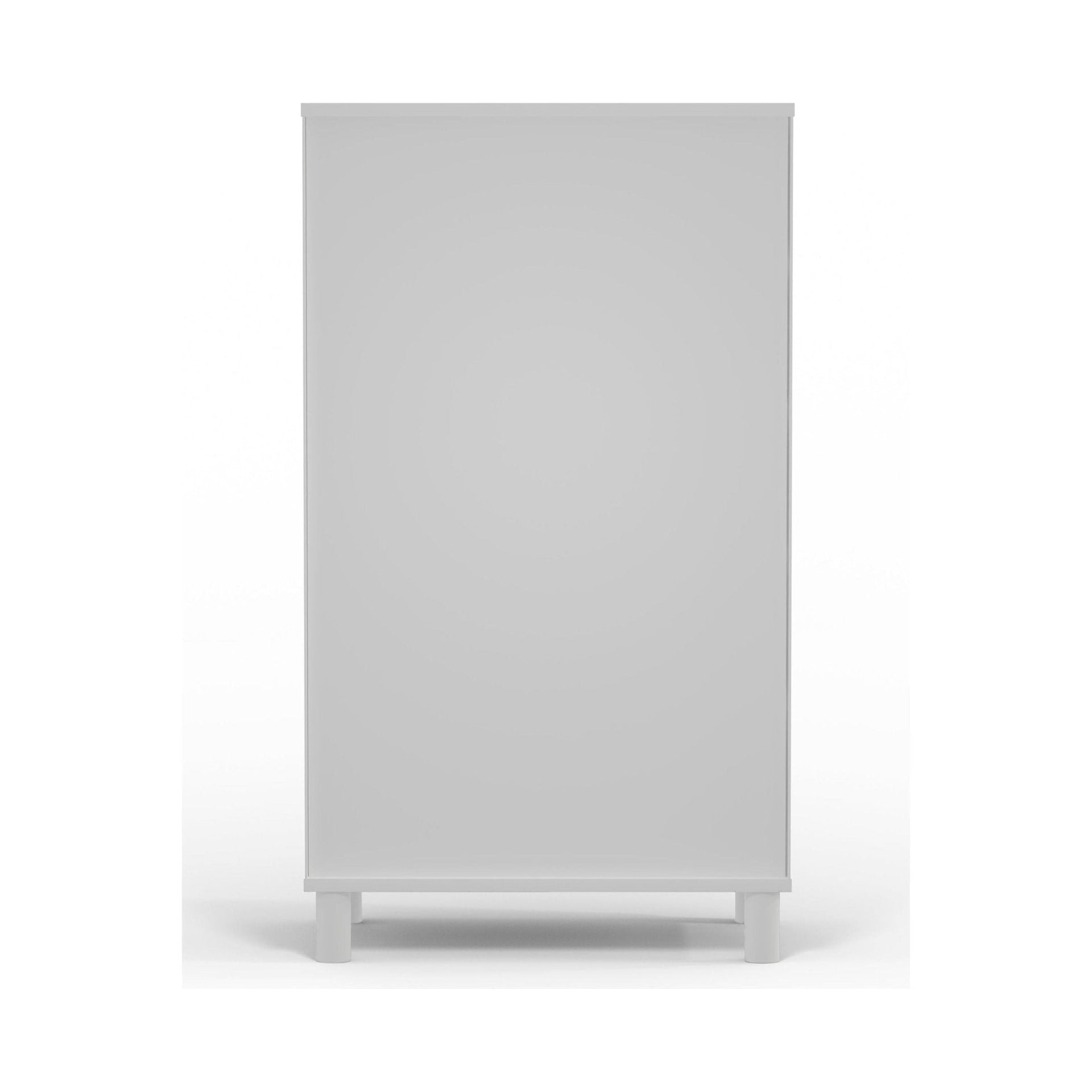 Stapleton Five Drawer Chest, White