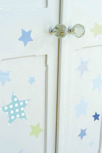 Wish Upon a Star - Blue Nursery Wall Decals
