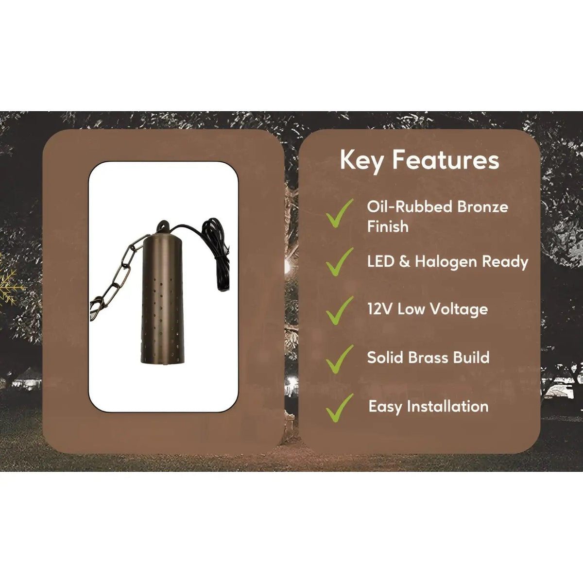 Starlight Outdoor Modern Hanging Light Fixtures