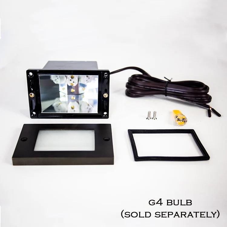 STB15 Horizontal Waterproof LED Brass 12V Low Voltage 4.5