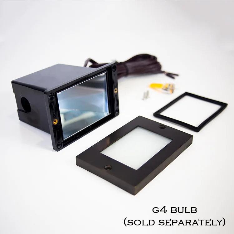 STB15 Horizontal Waterproof LED Brass 12V Low Voltage 4.5