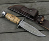 Stealth Military Knife with Olive Wood Handle