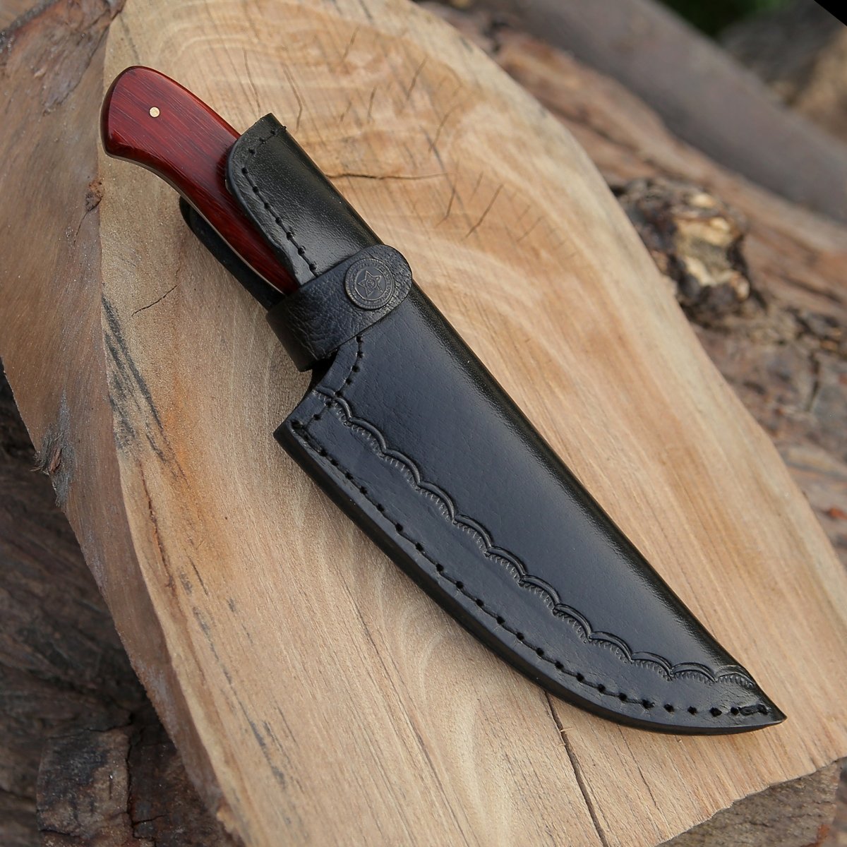 Stellar Chef's Knife with Exotic Wenge Wood Handle