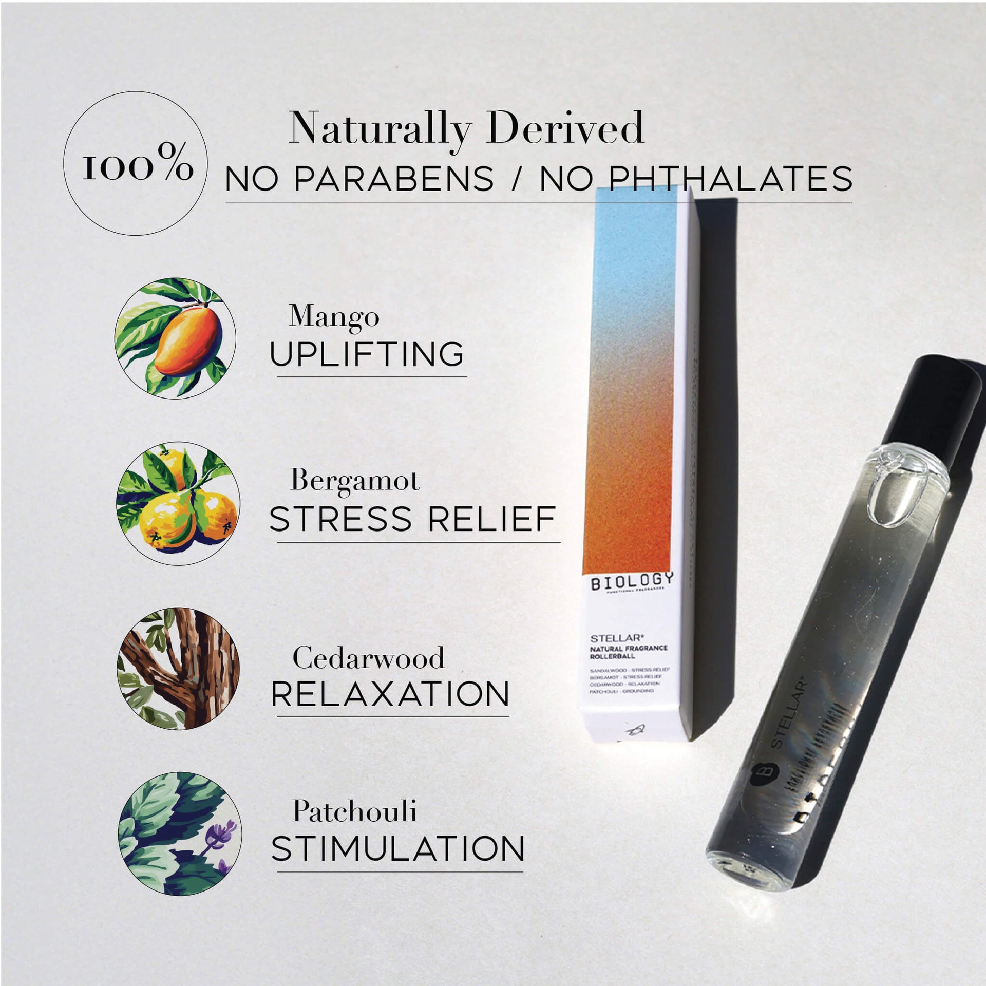 Stellar* Natural Fragrance Oil Rollerball