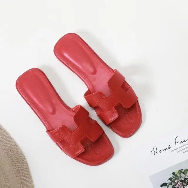 Stevvex™ - Luxury Flat Flip Flop Summer Sandals ( HOT SUMMER SALE 🔥)