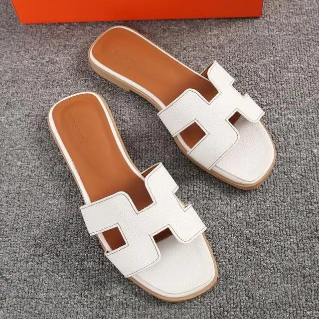 Stevvex™ - Luxury Flat Flip Flop Summer Sandals ( HOT SUMMER SALE 🔥)