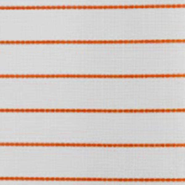 Orange Striped Table Runner