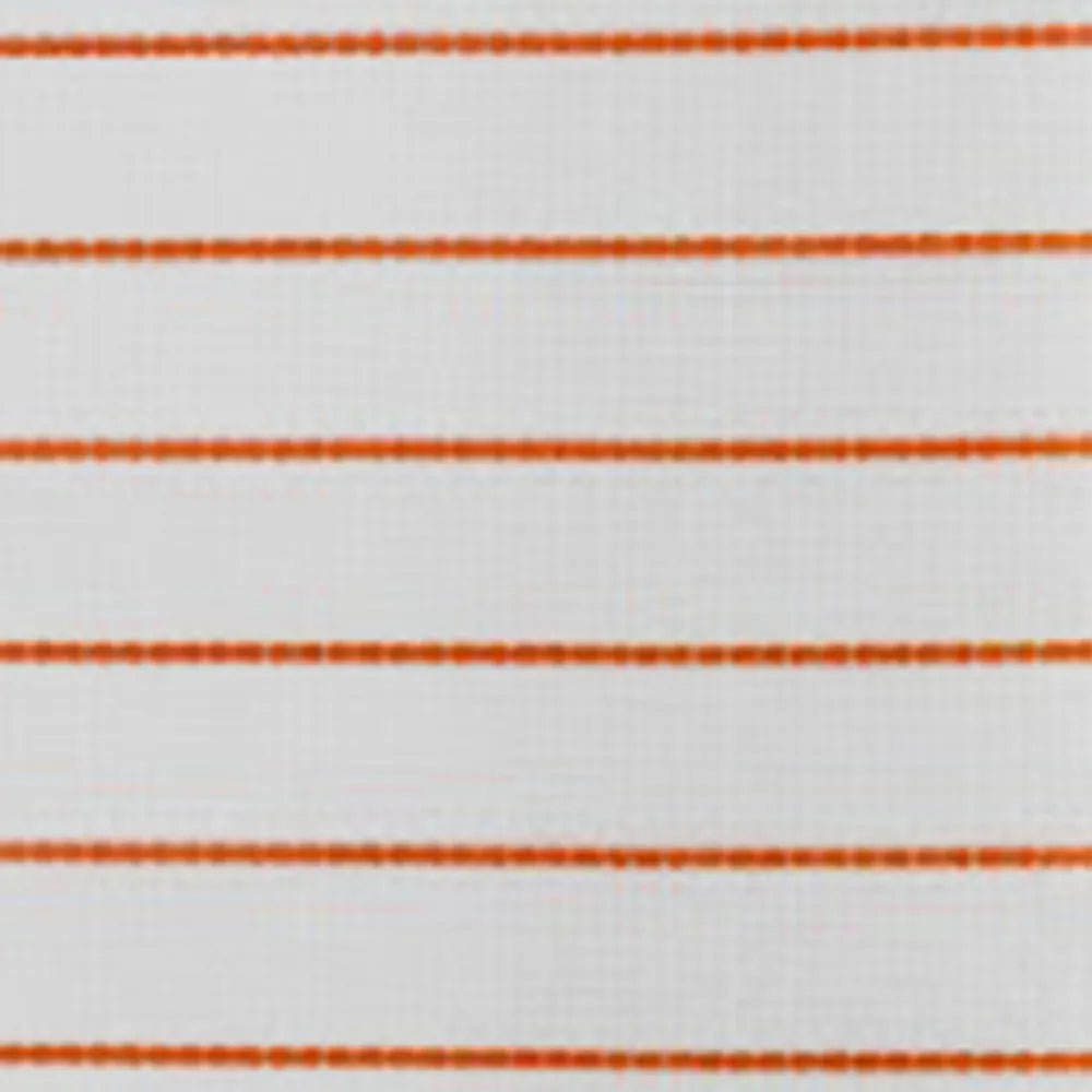 Orange Rectangle Tablecloth - Striped