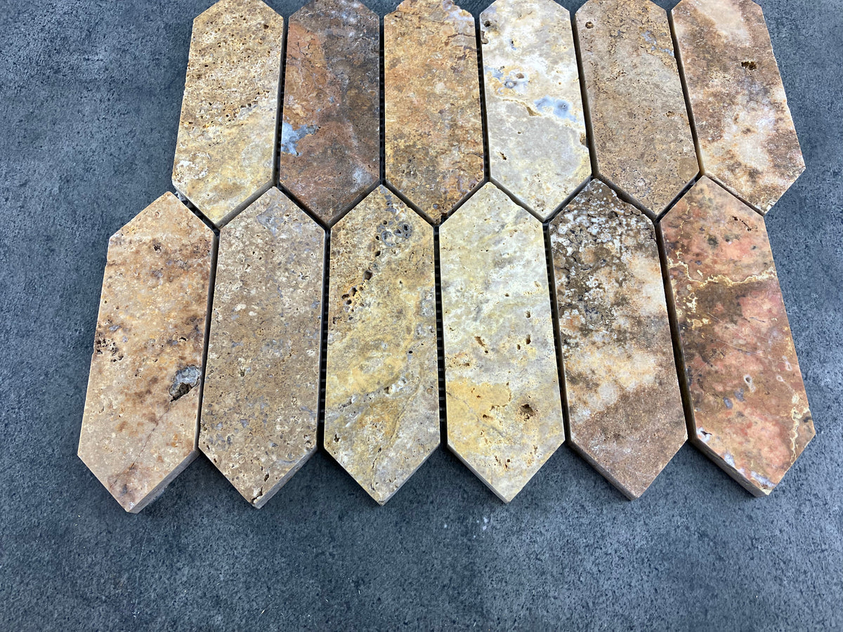 Scabos Travertine Strada Design on 12