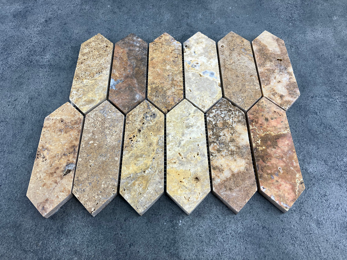Scabos Travertine Strada Design on 12