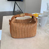 Straw woven small bag casual women's bag hand-held shoulder crossbody bag