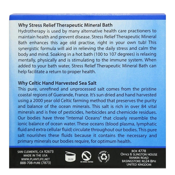 Stress Relief Bath Salt 3oz - Gifts for You 'n Me