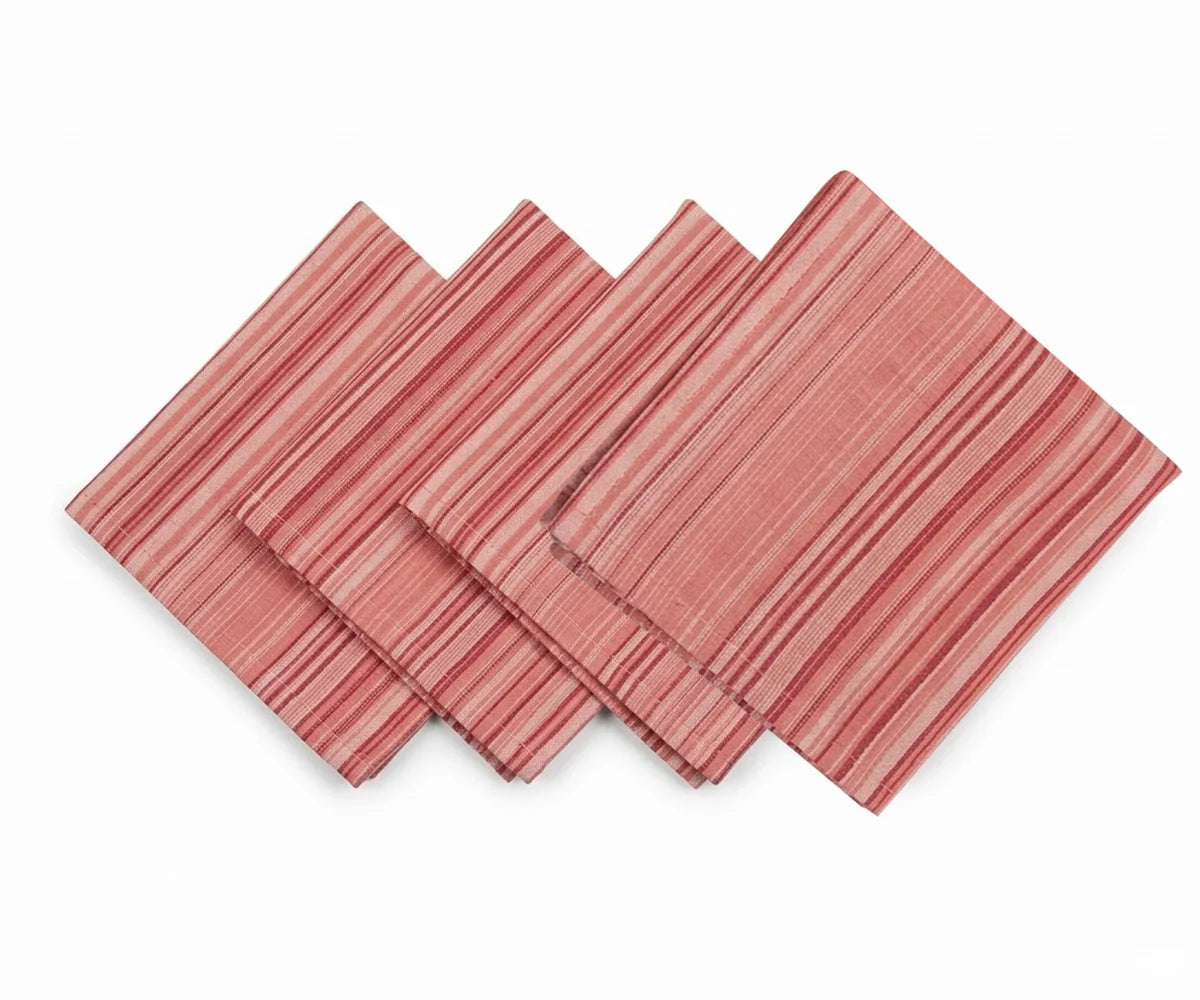 Striped Dinner Napkins