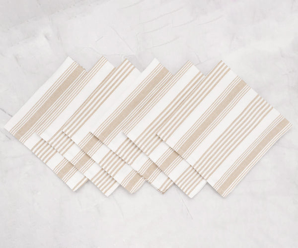 Striped Cloth Napkins
