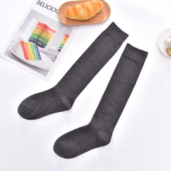 Striped Long Warm Thigh High Stockings Women's Casual Tube Thigh High Socks for School Over Knee High Socks for girls