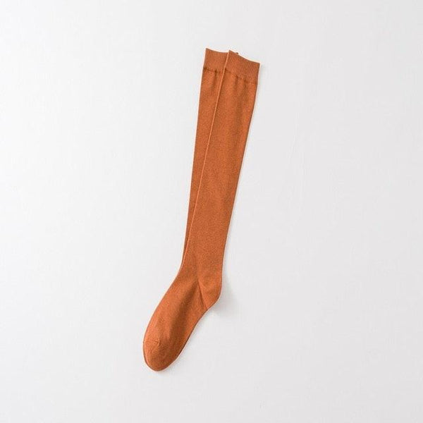 Striped Long Warm Thigh High Stockings Women's Casual Tube Thigh High Socks for School Over Knee High Socks for girls