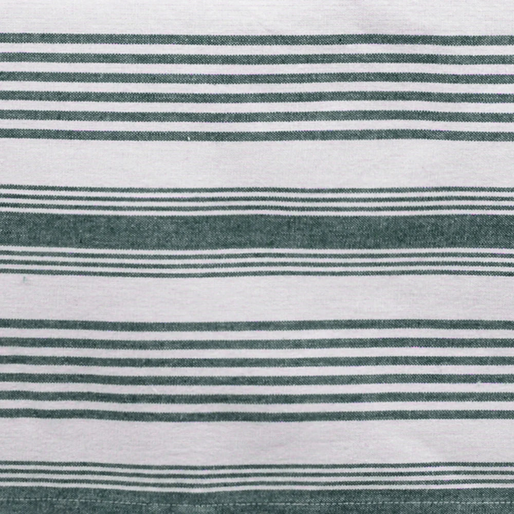 Striped Tablecloth Green - French Provence Tablecloth