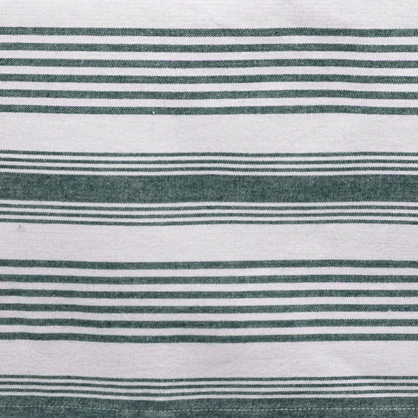 Striped Tablecloth Green - French Provence Tablecloth