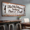 Backyard Bar & Grill Sign IV