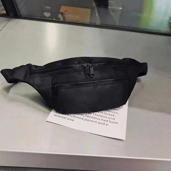 Stylish And Fashionable Fanny Bag For Women Rave Festival Bum Travel Waist Pack Black And White Checkered